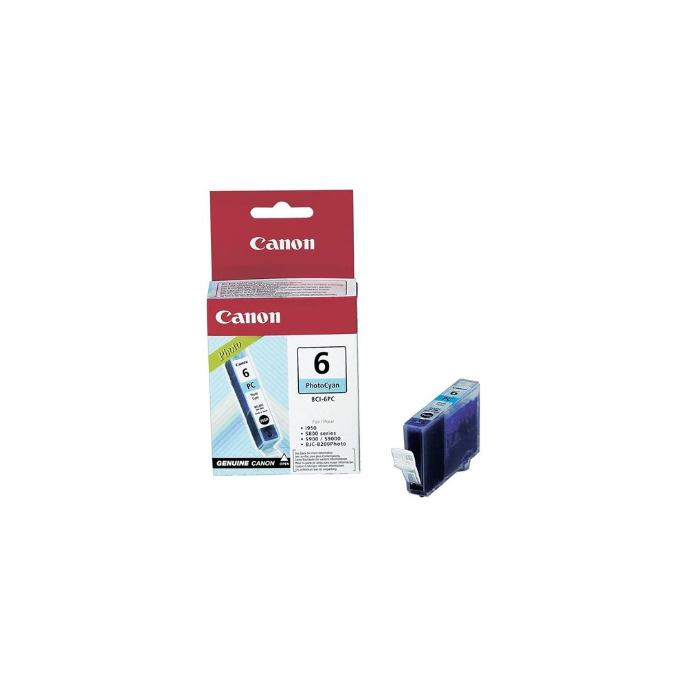 CANON - BCI-6 PC Serbatoio Ink Originale Ciano Per Canon BJC-8200 Photo - Foto 9