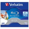 Kép 1/2 - BD-R BluRay lemez, kétrétegű, nyomtatható, 50GB, 6x, 1 db, normál tok, VERBATIM