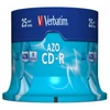 Kép 2/3 - CD-R lemez, Crystal bevonat, AZO, 700MB, 52x, 25 db, hengeren VERBATIM "DataLife Plus"