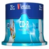 Kép 2/3 - CD-R lemez, nyomtatható, matt, ID, AZO, 700MB, 52x, 25 db, hengeren, VERBATIM