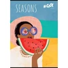 Kép 1/2 - Füzet, tűzött, A4, vonalas, 80 lap, COOL BY VICTORIA, "Seasons"