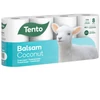 Kép 2/2 - Toalettpapír, 3 rétegű, 8 tekercses, TENTO "Balsam Coconut", fehér