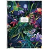 Kép 1/2 - Spirálfüzet, kockás, A4+, 80 lap, SHKOLYARYK "The tropic paradise", vegyes