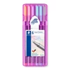 Kép 1/4 - Tűfilc készlet, 0,3 mm, STAEDTLER "Triplus® 334", 6 különböző pasztell szín
