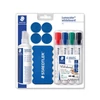 Kép 1/3 - Táblamarker készlet, 2 mm, kúpos, STAEDTLER "Lumocolor® Set 613 S", 10 darabos