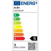 Kép 1/5 - Asztali lámpa, LED, 3 W, ALBA "Ledarum", fekete