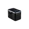 Kép 1/4 - Utazó adapter, univerzális, USB-A(QC 3.0)/USB-C(PD61W)2xUSB, VERBATIM "UTA-04"