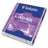 Kép 1/2 - DVD+R lemez, kétrétegű, 8,5GB, 8x, 1 db, normál tok, VERBATIM "Double Layer"