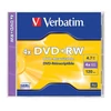 Kép 1/2 - DVD-RW lemez, újraírható, 4,7GB, 4x, 1 db, normál tok, VERBATIM