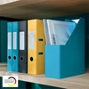 Kép 3/3 - Iratpapucs, PP/karton, 95mm, LEITZ "Cosy Click&Store", nyugodtkék