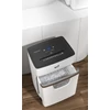 Kép 5/7 - Iratmegsemmisítő, mikrokonfetti, 10 lap, HP "Oneshred 10MC", világosszürke