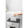 Kép 6/7 - Iratmegsemmisítő, mikrokonfetti, 10 lap, HP "Oneshred 10MC", világosszürke