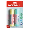 Kép 1/5 - Ragasztóstift, pasztell színű tokban, 2x40 g, KORES, vegyes színek