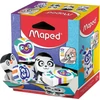 Kép 1/6 - Radír display, vegyes minták, MAPED "Ergo Fun Multicolor"