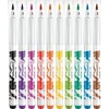 Kép 2/4 - Filctoll készlet, kimosható, ecsetjellegű, MAPED „Color ’Peps Brush”, 10 különböző szín