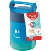 Kép 1/3 - Duplafalú ételtartó, 350 ml, rozsdamentes acél, MAPED  "Concept Kids", kék