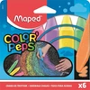 Kép 1/2 - Aszfaltkréta, MAPED "Color`Peps", 6 különböző szín