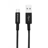 Kép 2/4 - USB kábel, USB - micro USB, 0,3 m, VERBATIM, fekete