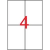Kép 1/2 - Etikett, 105x148 mm, poliészter, időjárásálló, APLI, 80 etikett/csomag