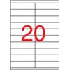 Kép 1/2 - Etikett, univerzális, 105x29 mm, APLI, 2000 etikett/csomag