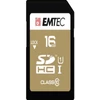 Kép 2/2 - Memóriakártya, SDHC, 16GB, UHS-I/U1, 85/20 MB/s, EMTEC "Elite Gold"