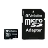 Kép 2/2 - Memóriakártya, microSDHC, 32GB, CL10/U3, 90/45 MB/s, adapter, VERBATIM "PRO"