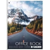 Kép 1/4 - Spirálfüzet, A4+, kockás, 80 lap, SHKOLYARYK "Office book", vegyes