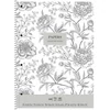 Kép 1/2 - Spirálfüzet, kockás, A4+, 80 lap, SHKOLYARYK "Vintage flowers", vegyes