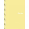 Kép 2/4 - Spirálfüzet, kockás, A6, 80 lap, PP borító, SHKOLYARYK "Genius Pastel", vegyes
