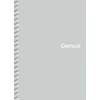 Kép 4/4 - Spirálfüzet, kockás, A6, 80 lap, PP borító, SHKOLYARYK "Genius Pastel", vegyes
