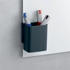 Kép 1/3 - Írószertartó pohár, 7,5x9,4x5,1 cm, SIGEL, " Artverum® Clip&Organise", antracit-szürke