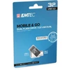 Kép 1/3 - Pendrive, 32GB, USB 3.2, USB-A bemenet/USB-C kimenet, EMTEC "T260C Dual"