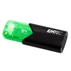 Kép 1/3 - Pendrive, 64GB, USB 3.2, EMTEC "B110 Click Easy", fekete-zöld