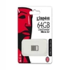 Kép 1/2 - Pendrive, 64GB, USB 3.1, 100/15MB/s, KINGSTON "Data Traveler Micro", ezüst