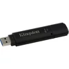Kép 2/2 - Pendrive, 8GB, USB 3.0, víz- és ütésálló, adatvédelem, KINGSTON "DT4000G2DM", fekete