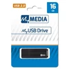 Kép 1/4 - Pendrive, 16GB, USB 2.0, MYMEDIA