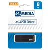 Kép 1/4 - Pendrive, 8GB, USB 2.0, MYMEDIA