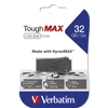 Kép 1/3 - Pendrive, 32GB, USB 2.0, extra ellenálló, VERBATIM "ToughMAX", fekete
