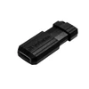 Kép 4/4 - Pendrive, 64GB, USB 2.0, 10/4MB/sec, VERBATIM "PinStripe", fekete