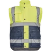 Kép 1/4 - HELLIN HV mellény sárga\/navy