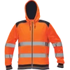 Kép 1/3 - KNOXFIELD HV kapuc.pulóver narancs 2XL