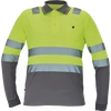 Kép 2/15 - LEON HV póló hosszú ujjú narancs\/navy