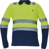 Kép 4/15 - LEON HV póló hosszú ujjú narancs\/navy