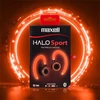 Kép 1/6 - Fülhallgató, vezeték nélküli, Bluetooth, mikrofonnal, LED-es fülhallgató, MAXELL "Halo Sport", fekete