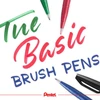 Kép 2/2 - Kalligrafikus ecsetirón készlet, PENTEL "Brush Sign", 4 különböző szín