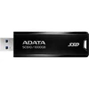 Kép 1/5 - SSD (külső memória), 1TB, USB 3.2, 500 / 550MB / s, ADATA "SC610", fekete-piros