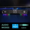 Kép 4/5 - Hangszóró, 12W, 2x3.5 mm jack + USB-A, SPEEDLINK "GRAVITY RGB Stereo Soundbar", fekete