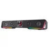 Kép 1/5 - Hangszóró, 12W, 2x3.5 mm jack + USB-A, SPEEDLINK "GRAVITY RGB Stereo Soundbar", fekete