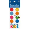 Kép 1/2 - Vízfesték, 12 darabos, 28 mm, ICO "Creative Kids"