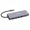 Kép 2/7 - USB elosztó-HUB, USB-C PD / 2xHDMI / VGA / LAN / 3xUSB / USB-C / 2xUSB 2.0 / SD / mSD / 3,5jack VERBATIM